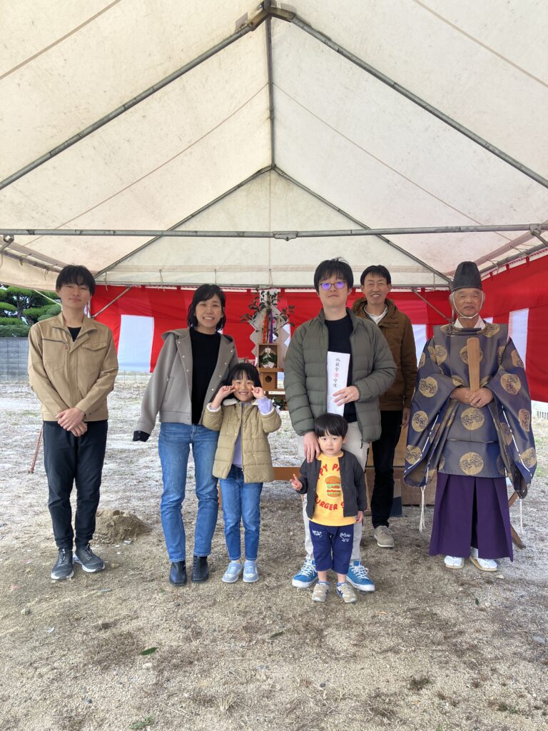 倉敷市浜町MA様邸地鎮祭でした！