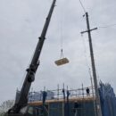 岡山市中区国府市場にてI様邸の棟上げ工事でした！