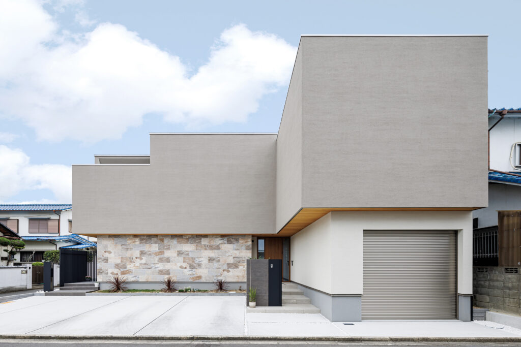 岡山県岡山市中区施工事例インテリアにこだわった中庭のあるコートハウス