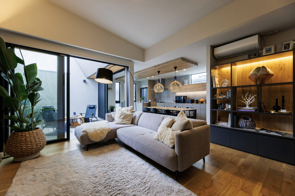 インテリアにこだわった上質な空間