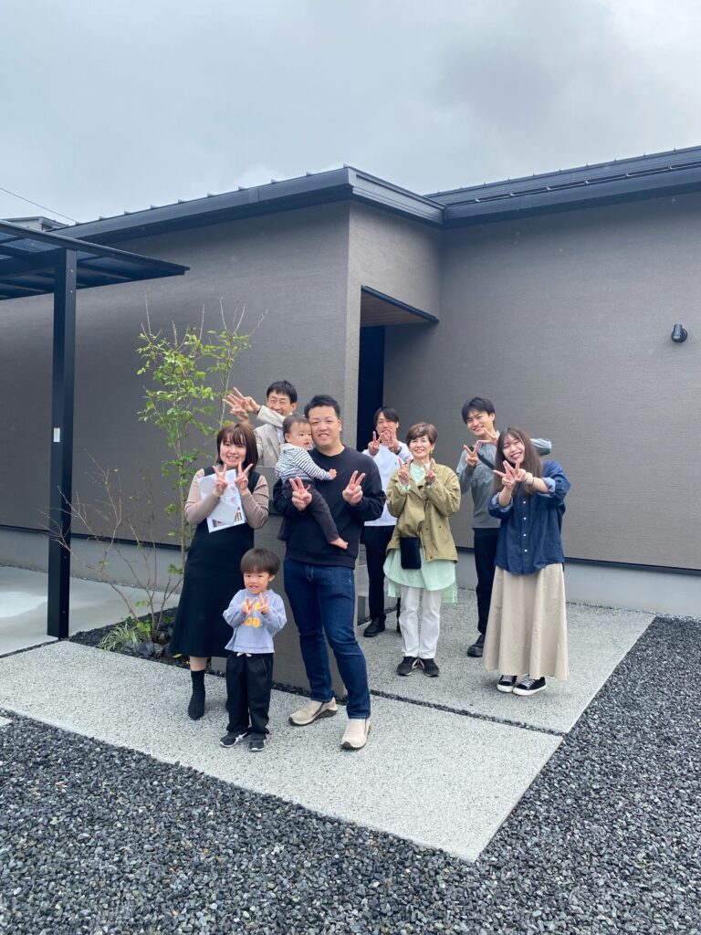 岡山市南区にてA様邸のお引渡しでした!