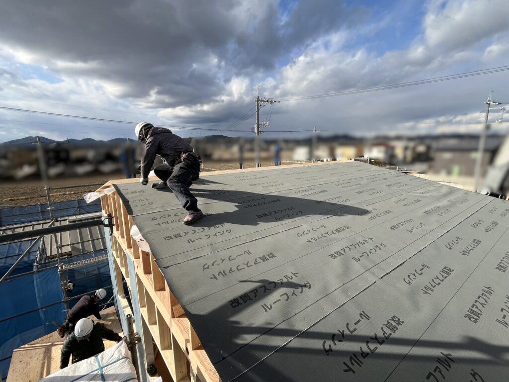 【新プロジェクト進行中】モデルハウス3棟の上棟を行いました！