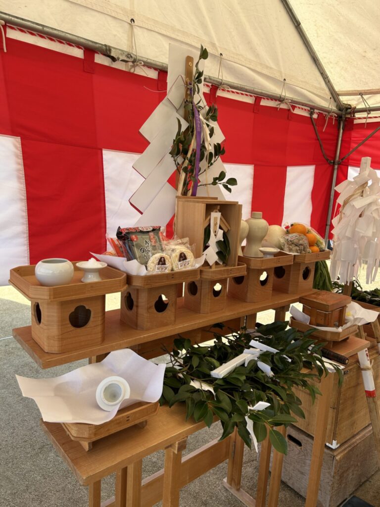 倉敷市黒崎にてTA様邸の地鎮祭でした！