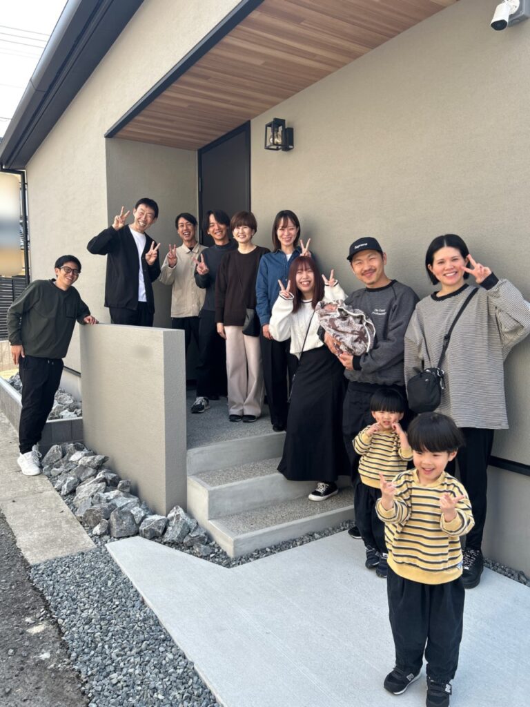 倉敷市西中新田にてKI様邸のお引渡しでした！