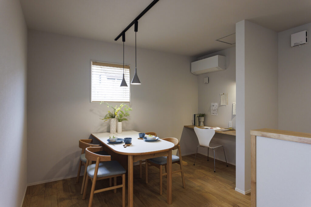 セレクトオーダー住宅｜5S-LABOの2階建モデルハウス②号棟ダイニング