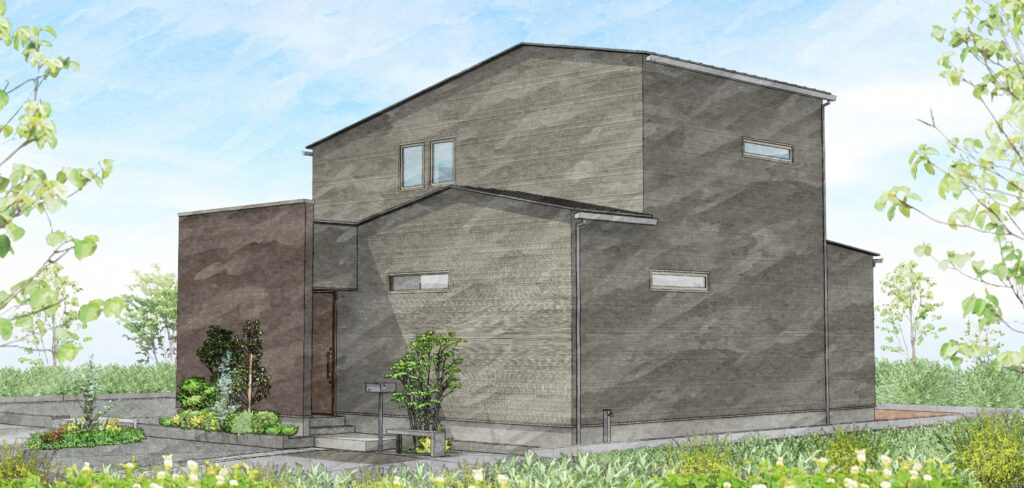 セレクトオーダー住宅｜5S-LABOの2階建モデルハウス②号棟外観